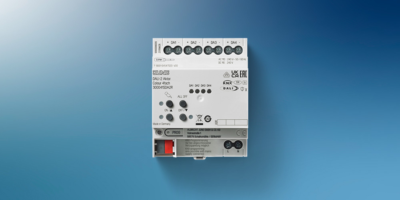 KNX DALI 2 Gateway Colour bei Kerscher Elektro- u. Sicherheitstechnik GmbH & Co.KG in Bogen